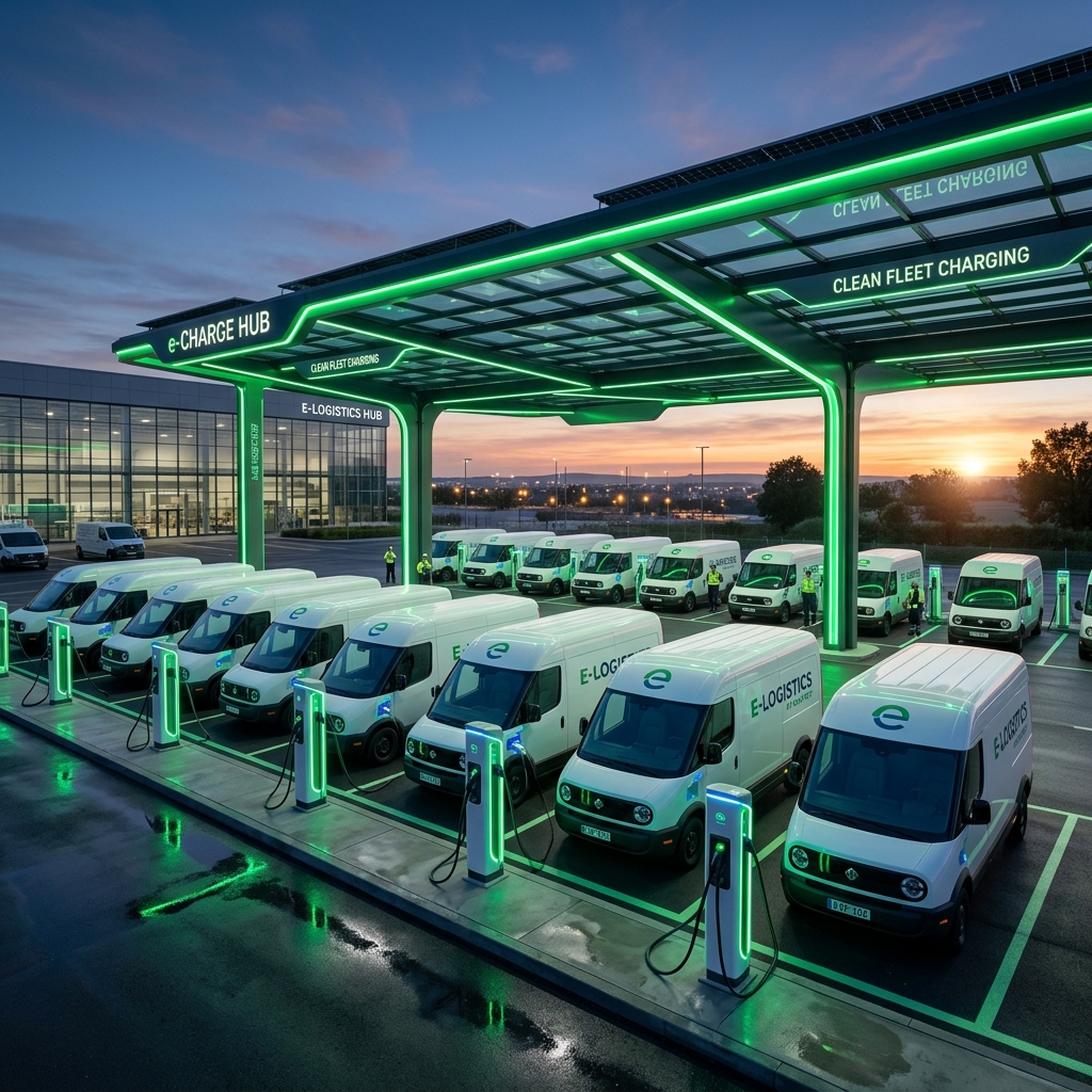 How EV Fleets are Transforming Last-Mile Delivery